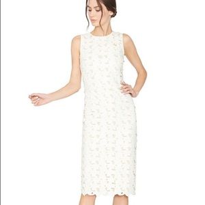 Alice& Olivia white dress shower/rehearsal/wedding